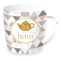 Easy Life Porcelain Mug 350ml in Tin Box Tea Therapy