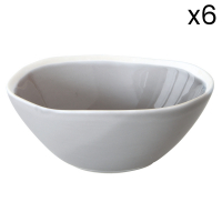 Easy Life Set 6 Porcelain Bowls
