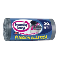 Albal 'Handy Elastic Fixing' Garbage Bags - 30 ml, 15 Pieces
