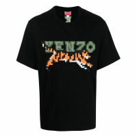 Kenzo Men's 'Pixel Logo' T-Shirt