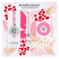 Roger & Gallet 'Rose' Körperpflege-Set - 3 Stücke