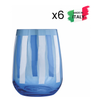 Villa Altachiara Ensemble de verre à eau 'Fior Di Loto' - 350 ml, 6 Pièces