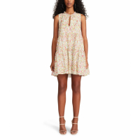 Steve Madden Robe sans manches 'Frill And Florals' pour Femmes
