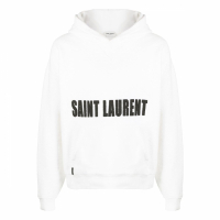 Saint Laurent Sweatshirt à capuche  'Logo Textured' pour Hommes