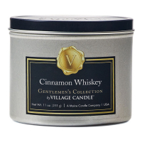 Village Candle 'Gentleman's Collection' Zinn Kerze - Cinnamon Whiskey 311 g