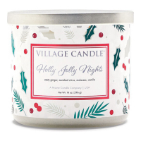Village Candle 'Holly Jolly Nights' Duftende Kerze - 397 g
