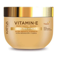 Kativa Masque pour les cheveux 'Vitamin E Biotin & Bamboo Deep Treatment' - 300 ml