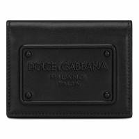 Dolce & Gabbana Men's 'Logo Patch Folded' Wallet