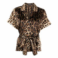 Dolce & Gabbana Chemise à manches courtes 'Leopard' pour Femmes