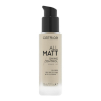 Catrice Fond de teint 'All Matt Shine Control Makeup' - 010N Neutral Light Beige 30 ml