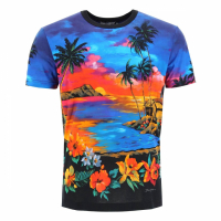 Dolce & Gabbana 'Hawaiian' T-Shirt für Herren