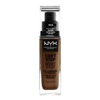 Nyx Professional Make Up Fond de teint 'Can'T Stop Won'T Stop Full Coverage' - mocha 30 ml