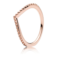 Pandora Women's 'Beaded Wishbone' Ring
