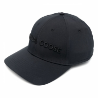Canada Goose Casquette 'Embroidered-Logo Flat-Peak' pour Hommes