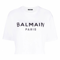 Balmain Crop T-shirt für Damen