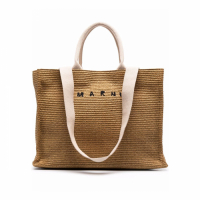 Marni Women's 'Embroidered Logo Basket' Tote Bag