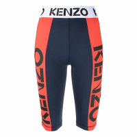 Kenzo Women's 'Logo-Waistband Colour-Block' Shorts