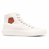 Kenzo Women's 'Embroidered-Logo' High-Top Sneakers