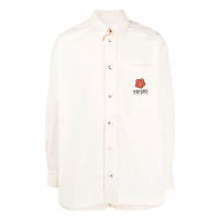 Kenzo Chemise 'Logo Embroidered' pour Hommes