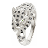Diamond & Co Women's 'Panthère Noire' Ring