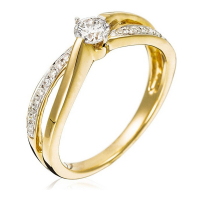 Atelier du diamant Women's 'Joli Solitaire' Ring