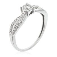 Atelier du diamant Women's 'Eclat Joli' Ring