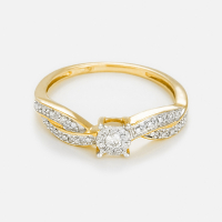 Atelier du diamant Women's 'Eclat Joli' Ring