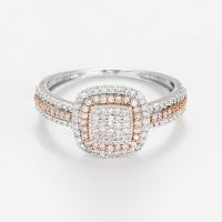 Atelier du diamant Women's 'Carré Antique' Ring