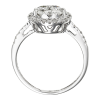 Atelier du diamant Women's 'Pompadour' Ring