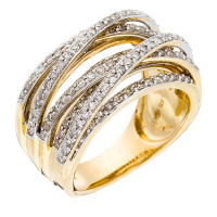 Atelier du diamant Women's 'New Entrelacs Candides' Ring