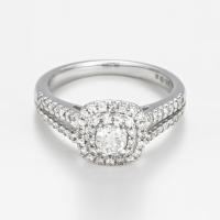 Atelier du diamant Women's 'Carré Passion' Ring Set