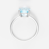 Atelier du diamant Women's 'Topaze Unique' Ring