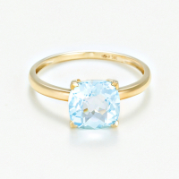 Atelier du diamant Women's 'Topaze Unique' Ring