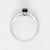 Atelier du diamant Women's 'Reine Océane' Ring