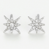 Atelier du diamant Boucles d'oreilles 'Star' pour Femmes