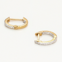 Atelier du diamant Women's 'Perfect Créoles' Earrings