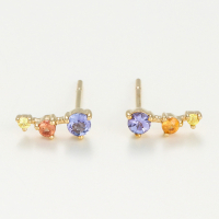 Atelier du diamant Women's 'Sunset' Earrings