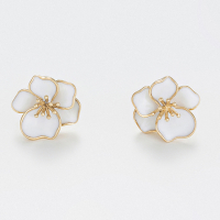 Atelier du diamant Women's 'Orchidée' Earrings