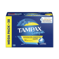 Tampax 'Compak Regular' Tampon - 38 Pieces
