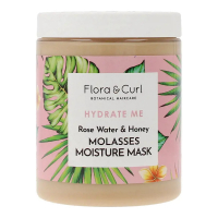 Flora And Curl 'Hydrate Me Rose Water & Honey Molasses' Haarmaske - 300 ml