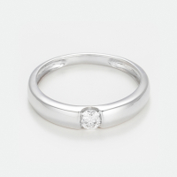 Comptoir du Diamant Women's 'Solitaire Calabria' Ring
