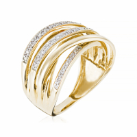 Comptoir du Diamant Women's 'Méli Mélo Scintillant' Ring