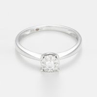 Comptoir du Diamant Women's 'Brillant Lucia' Ring