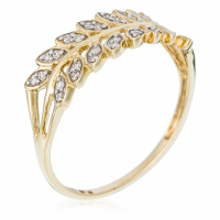 Comptoir du Diamant 'Feuillage Lumineux' Ring für Damen