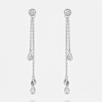 Comptoir du Diamant Women's 'Diamond Falls' Earrings