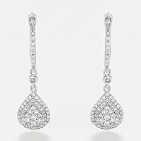 Comptoir du Diamant Women's 'Princesse Stella' Earrings