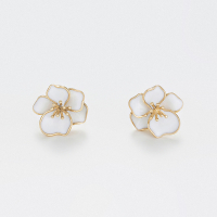 Comptoir du Diamant Women's 'Orchidée' Earrings