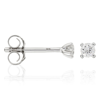 Comptoir du Diamant 'Single Diamond' Ohrringe für Damen