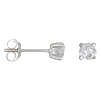 Comptoir du Diamant 'Single Diamond' Ohrringe für Damen