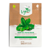 IDC Institute Masque en feuille 'Herb Oil Vegan Blemish Control & Rebalances Complexion' - 25 g